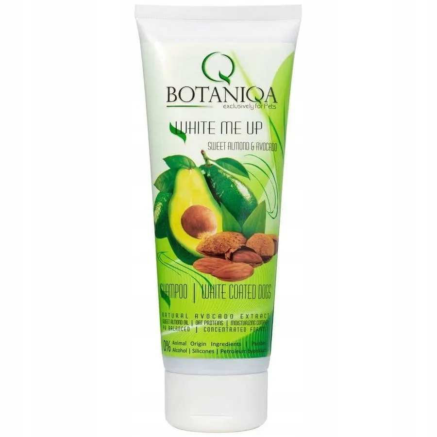 BOTANIQA White Me Up by Aga Pluta Shampoo 250ml szampon pielęgnacyjny dla psów do białej i jasnej sierści