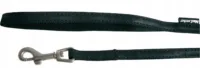 ZOLUX - Smycz mac leather czarna czarny