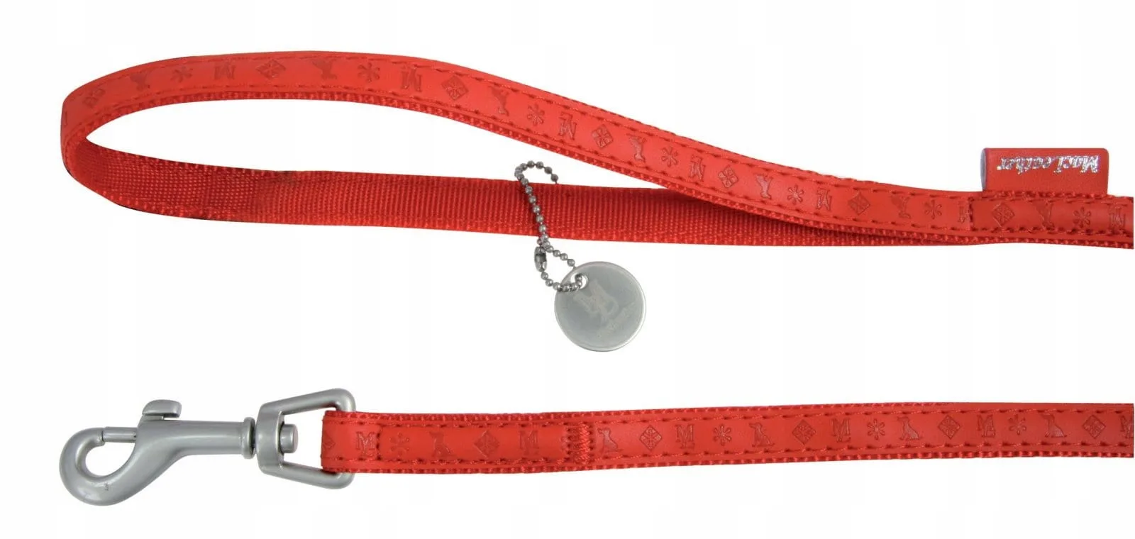 ZOLUX - Smycz mac leather pomarańczowa pomarańczow