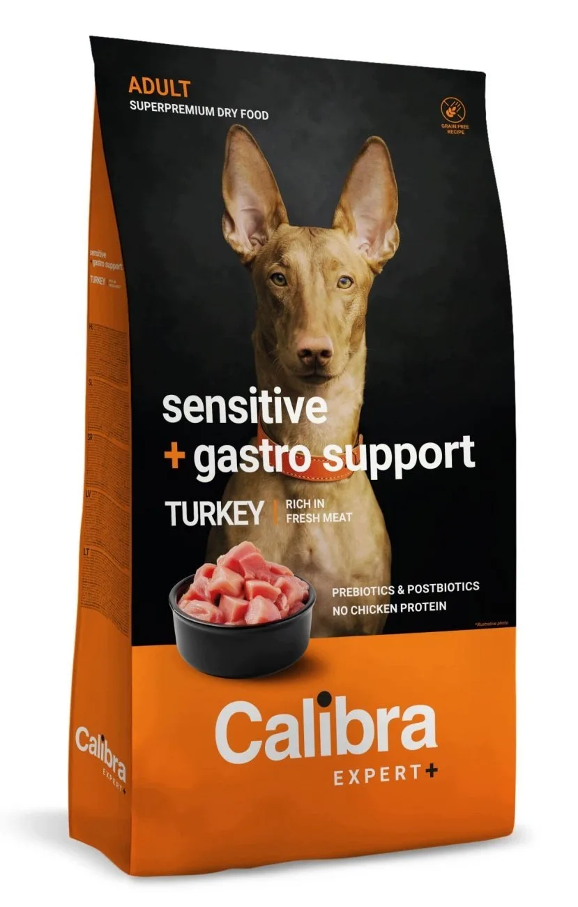 CALIBRA DOG EXPERT+ ADULT SENSITIVE GASTRO 12KG