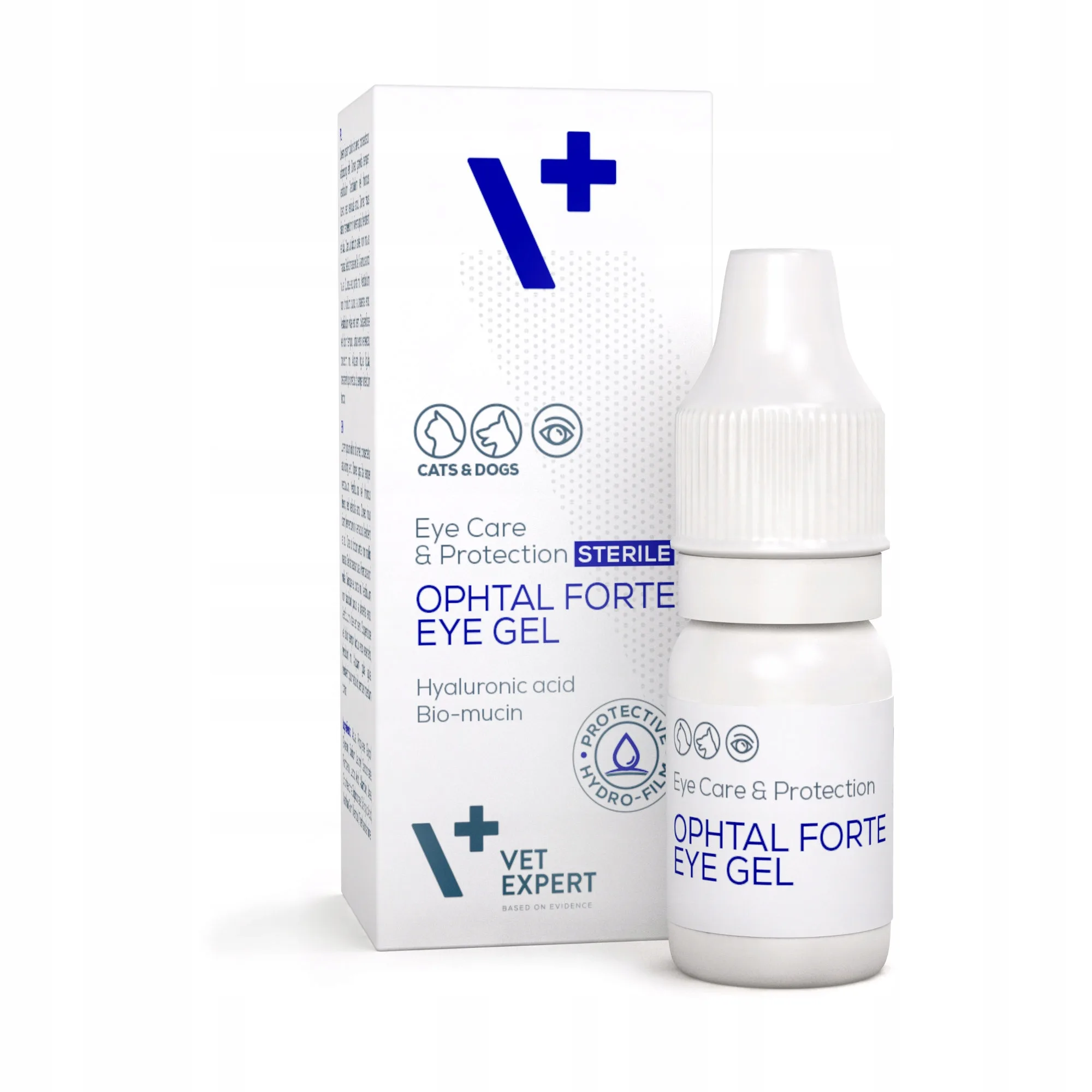 Vet Expert Ophtal Eye Gel 7ml krople żelowe do oczu dla psa i kota