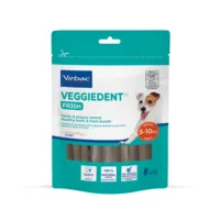 VIRBAC Veggiedent Fresh S dla psów o wadze 5-10kg x 15 sztuk