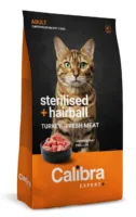 Calibra Cat EXPERT+ Adult Sterilised & Hairball 400g