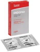 ENDOPAR 50 mg + 144 mg Tabletki na Odrobaczanie dla Psów Scanvet