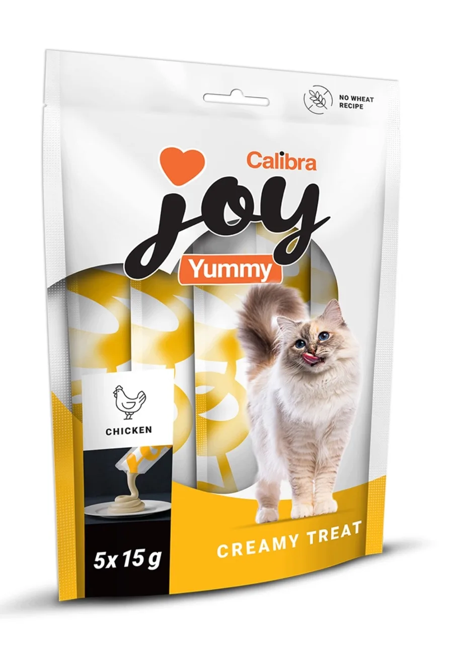 Calibra Joy Cat Yummy Chicken Treat 5x15g PRZYSMAK DLA KOTA