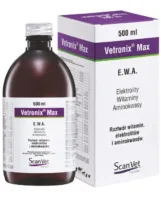 Scanvet Vetronix Max 500 ml Elektrolity Witaminy i Aminokwasy dla zwierząt