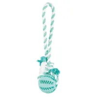 TRIXIE ZABAWKA DLA PSA DENTAFUN - PIŁKA ZE SZNURKIEM ŚR.7CM/24CM 3299
