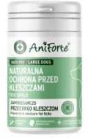 AniForte Naturalna ochrona przed kleszczami kapsułki dla dużych psów 60 szt