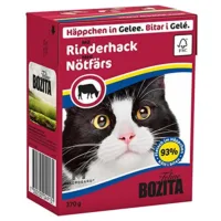 BOZITA Feline Kawałki W Galarecie Z Siekaną Wołowiną 370g