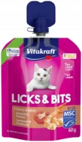 Vitakraft Cat Licks& Bits 60g Krewetka+ Pomidor Dla Kota