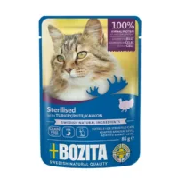BOZITA Saszetka Sterilised Indyk W Galarecie 85g