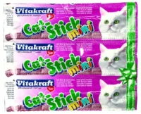 Vitakraft Cat Stick Kaczka Królik Paluszki Smaczki 3X6g Przysmaki Dla Kota