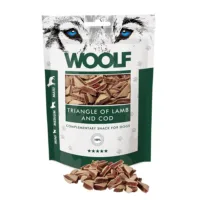 WOOLF Lamb And Cod Triangle 100g przysmak dla psa