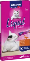 Vitakraft Cat Liquid Snack - Przysmak Dla Kota W Płynie: Kaczka, Betaglukan 6szt.