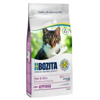 BOZITA Hair & Skin Wheat Free 10kg karma sucha dla kotów