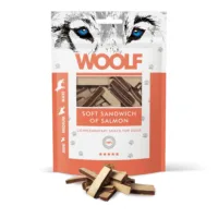 WOOLF Soft Sandwich Of Salmon Łosoś 100g przysmak dla psa