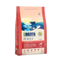 BOZITA Purely 艁oso艣 I Wo艂owina Karma Bezzbo偶owa Doros艂e Psy Du偶e Rasy 2,5kg