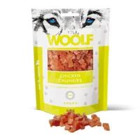 WOOLF Chicken Chunkies 100g przysmak dla psa