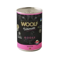 WOOLF Ultimate Dog Can Goose&Raspberry 400g karma mokra dla psa