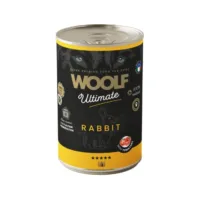 WOOLF Ultimate Dog Can Rabbit&Tomato 400g karma mokra dla psa