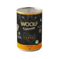 WOOLF Ultimate Dog Can Turkey&Thyme 400g karma mokra dla psa