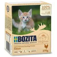 BOZITA Z Kurczakiem Dla Koci膮t - Kawa艂ki W Sosie Kartonik 370g