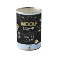 WOOLF Ultimate Dog Can White Fish&Potatoe 400g karma mokra dla psa