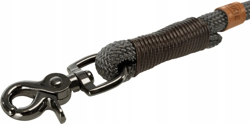 TRIXIE - Smycz BE NORDIC S-M 1m/8mm ciemnoszara