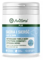 ANIFORTE SKÓRA I SIERŚĆ DERMATOZA I WYPADANIE SIERŚCI WSPOMAGANIE 90tabl.