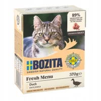 BOZITA Cat Kaczka W Sosie 370g karma mokra dla kota