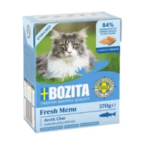BOZITA Kawałki Mięsa W Sosie z Pstrągiem Górskim 370g