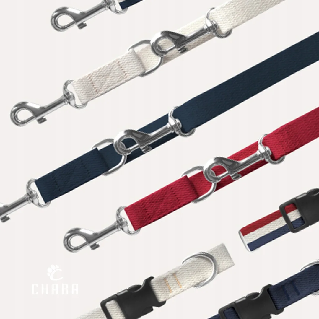CHABA - Smycz reg.NATURE XL 2,6mx2,5cm - multikolo