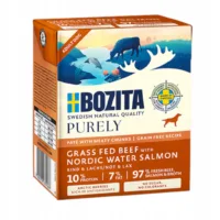 BOZITA Purely Łosoś 370g kama mokra dla psa