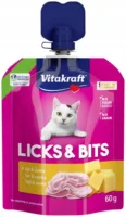 Vitakraft Cat Licks& Bits 60g Ser+ Szynka Dla Kota