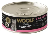 WOOLF Wild Cat Ultimate Can Kitten Salmon Pate 85g karma mokra dla kociąt