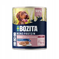 BOZITA Monoprotein Pasztet Pies Wieprzowina 800g