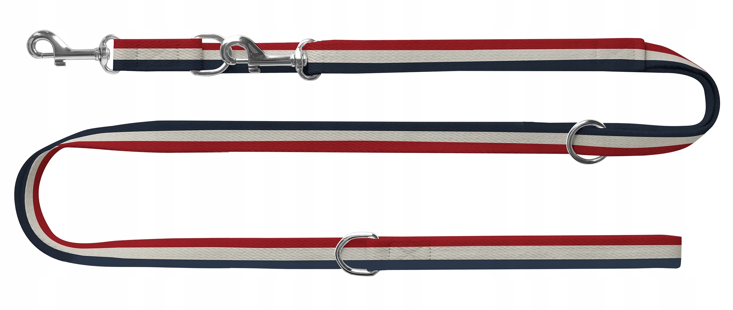CHABA - Smycz reg.NATURE XL 2,6mx2,5cm - multikolo