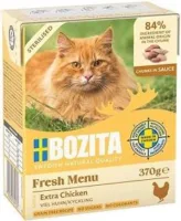 BOZITA Kawałki Mięsa W Sosie z Extra Kurczakiem 370g