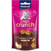 Vitakraft Przysmak Dla Kota Crispy Crunch Indyk/Chia